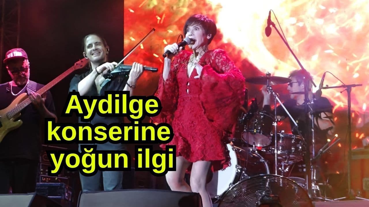 Aydilge konserine aralıksız ilgi
