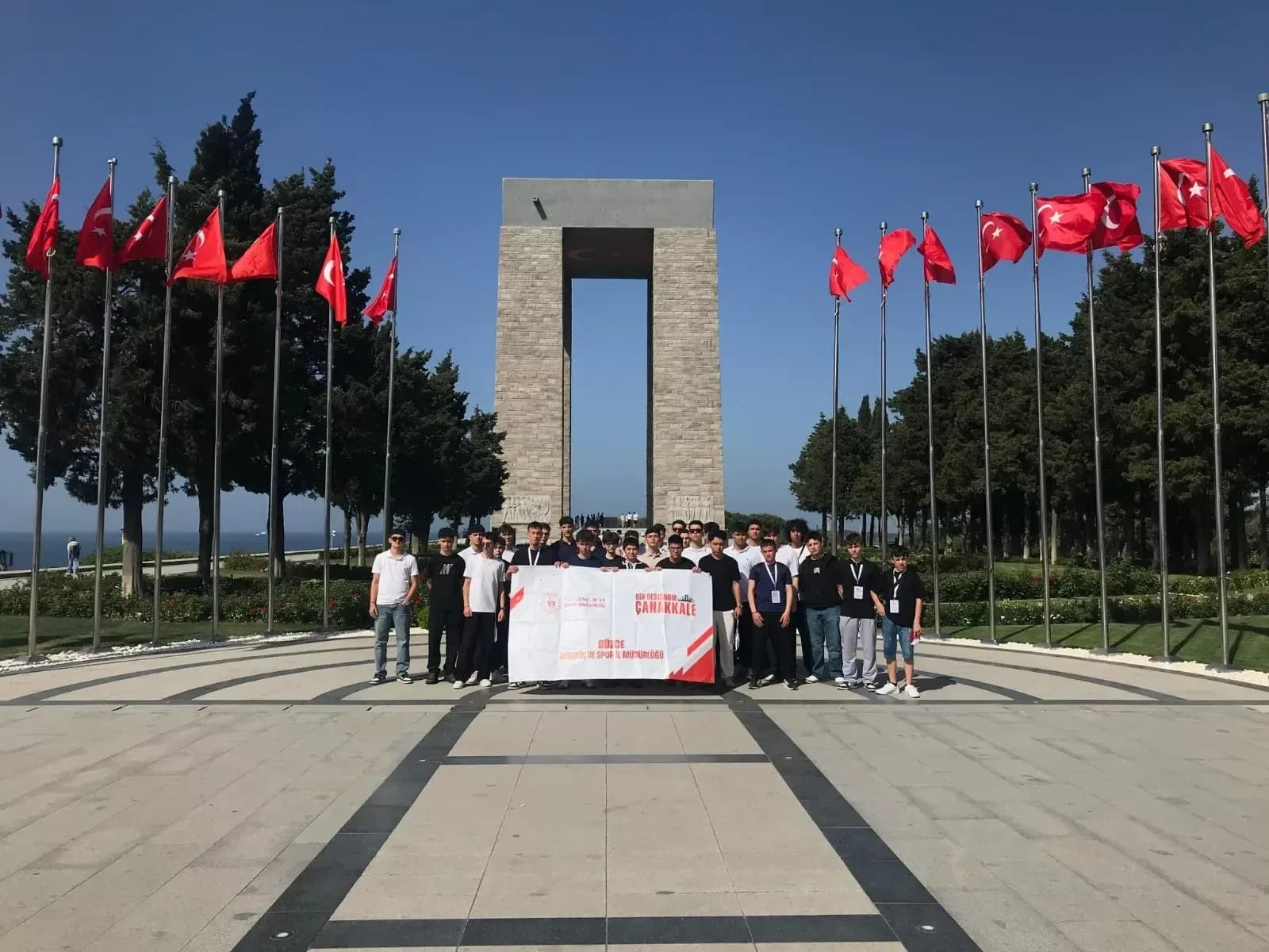 Düzceli Gençler Çanakkale Ruhunu Yerinde Yaşadı