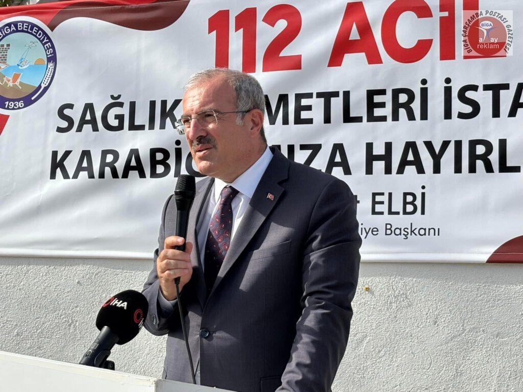 Karabiga’ya 112 Acil Sağlık Hizmetleri İstasyonu