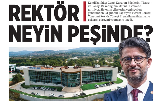 Suç Duyurusu.. Kayyum.. REKTÖR Neyin Peşinde?